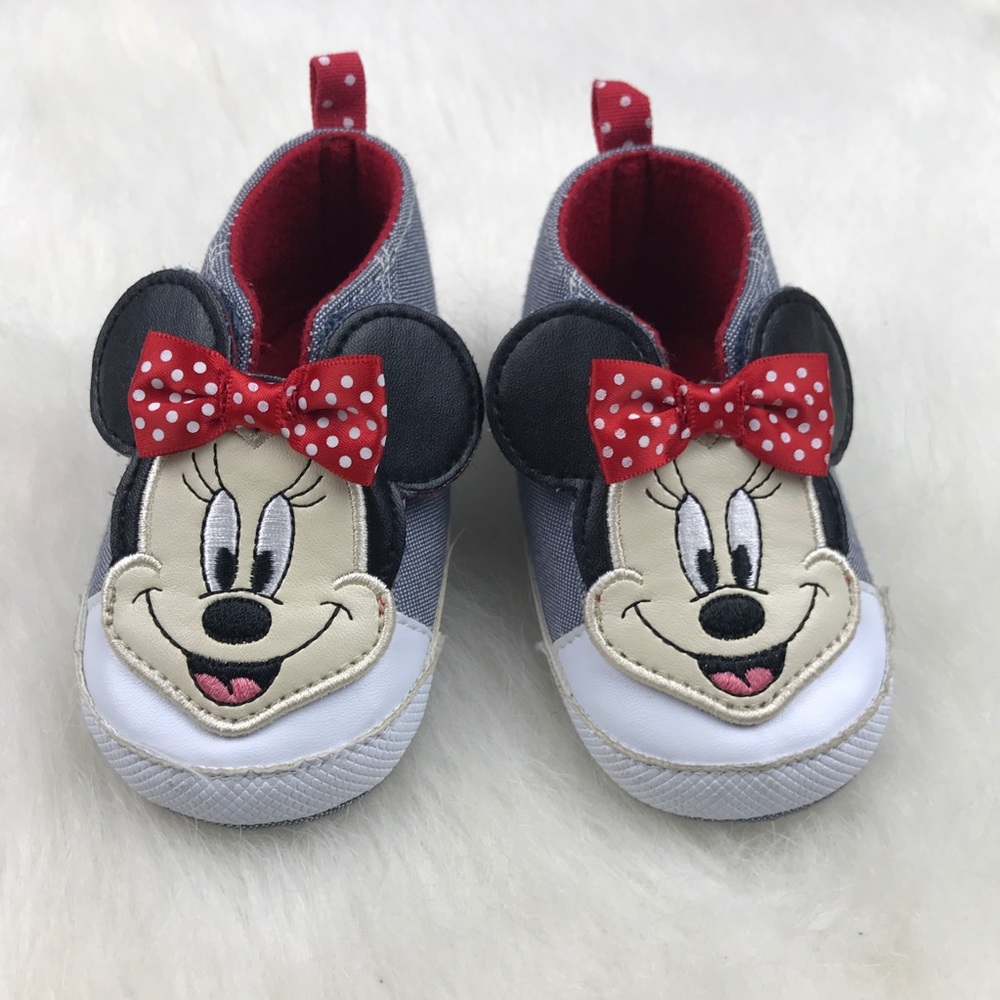 Minnie Mouse Baby Pre-walker Crib Shoes